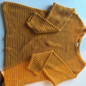 Cozy Mustard Sweater